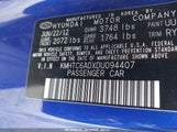 HYUNDAI VELOSTER BASE W/BLACK KMHTC6ADXDU094407 снимка