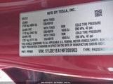 TESLA MODEL 3 REAR-WHEEL DRIVE 5YJ3E1EA1NF288903 снимка