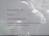 TESLA MODEL 3 REAR-WHEEL DRIVE 5YJ3E1EA9PF640015 снимка