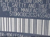 TOYOTA SIENNA LE V6 8 PASSENGER 5TDKK3DC2CS245540 снимка