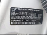 BMW X3 XDRIVE35I 5UXWX7C57CL736487 снимка