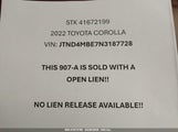TOYOTA COROLLA SE JTND4MBE7N3187728 снимка