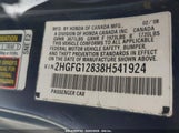 HONDA CIVIC EX 2HGFG12838H541924 снимка