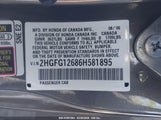 HONDA CIVIC LX 2HGFG12686H581895 снимка