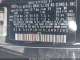 KIA TELLURIDE EX 5XYP3DHC9LG007295 снимка