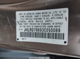 HONDA CR-V EX JHLRD78893C050089 снимка