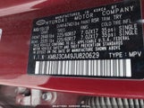 HYUNDAI TUCSON SEL PLUS KM8J3CA49JU820629 снимка