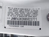 HONDA CIVIC HYBRID JHMFA362X8S023771 снимка