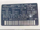 HYUNDAI TUCSON SEL KM8J3CA43JU696289 снимка
