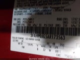 FORD FUSION SEL 3FAHP0JG5AR173563 снимка