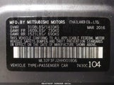 MITSUBISHI MIRAGE G4 ES ML32F3FJ2HH001806 снимка