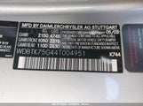 MERCEDES-BENZ CLK 500 WDBTK75G44T004951 снимка