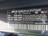 MERCEDES-BENZ C 300 LUXURY 4MATIC/SPORT 4MATIC WDDGF8BB4CR192944 снимка