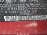 HYUNDAI SONATA LIMITED 5NPE34AF3KH814639 снимка
