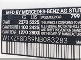 MERCEDES-BENZ E 350 W1KZF8DB9NB083283 снимка
