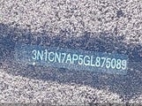 NISSAN VERSA 1.6 S+ 3N1CN7AP5GL875089 снимка