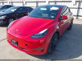 TESLA MODEL Y PERFORMANCE DUAL MOTOR ALL-WHEEL DRIVE 7SAYGDEF0NF518740 fotografie
