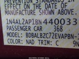 NISSAN ALTIMA 2.5 S 1N4AL2AP1BN440033 снимка