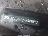 HYUNDAI SONATA SPORT 5NPE34AF2HH481598 снимка