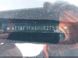 TOYOTA CAMRY SE 4T1BF1FK6HU627596 снимка