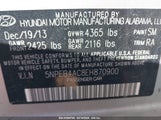 HYUNDAI SONATA GLS 5NPEB4AC8EH870900 снимка
