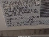 NISSAN PATHFINDER S 4WD 5N1DR3AC3PC219508 снимка