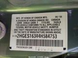 HONDA CIVIC VP 2HGES16344H584753 снимка