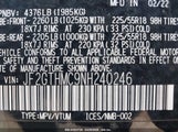 SUBARU CROSSTREK LIMITED JF2GTHMC9NH240246 photo