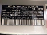 MERCEDES-BENZ E 300 4MATIC WDDZF4KB1HA191466 снимка