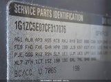 CHEVROLET MALIBU 1LT 1G1ZC5E07CF317076 снимка