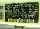 KIA SORENTO 3.3L LX 5XYPGDA59LG680782 photo