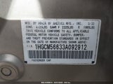 HONDA ACCORD 2.4 EX 1HGCM56633A092912 снимка