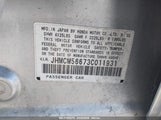HONDA ACCORD 2.4 EX JHMCM56673C011931 снимка