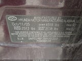 HYUNDAI SONATA GLS V6/LX V6 5NPEU46F26H051203 photo