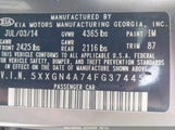 KIA OPTIMA EX 5XXGN4A74FG374458 photo
