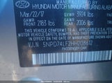 HYUNDAI ELANTRA SE 5NPD74LF2HH208612 снимка
