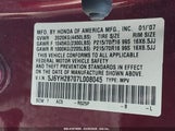 HONDA ELEMENT EX 5J6YH28707L008045 снимка