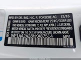 PORSCHE CAYENNE PLATINUM EDITION WP1AA2A28HKA87514 снимка