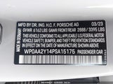 PORSCHE TAYCAN WP0AA2Y14PSA15175 снимка