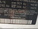 HYUNDAI ELANTRA SE 5NPD84LF4HH026584 снимка