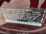 Volkswagen Passat 2.5L S 1VWAP7A33CC010247 снимка