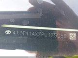 TOYOTA CAMRY SE 4T1T11AK7PU175053 fotografie