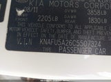 KIA FORTE EX KNAFU5A26C5507324 снимка