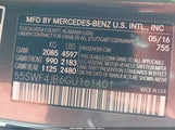 MERCEDES-BENZ C 300 LUXURY/SPORT 55SWF4JB6GU161401 снимка