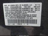 HONDA PILOT EX-L 5FNYF4H79CB032283 photo