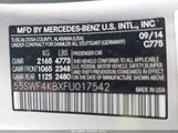 MERCEDES-BENZ C 300 4MATIC/LUXURY 4MATIC/SPORT 4MATIC 55SWF4KBXFU017542 fotografie
