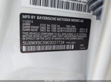 BMW X3 XDRIVE28I 5UXWX9C59E0D27734 снимка