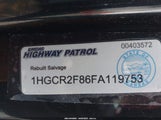 Honda Accord Ex-L 1HGCR2F86FA119753 снимка