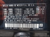 HONDA HR-V LX 3CZRU6H30KG725409 photo