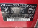 HYUNDAI SANTA FE LIMITED 2.0T 5NMS53AA1LH288554 снимка